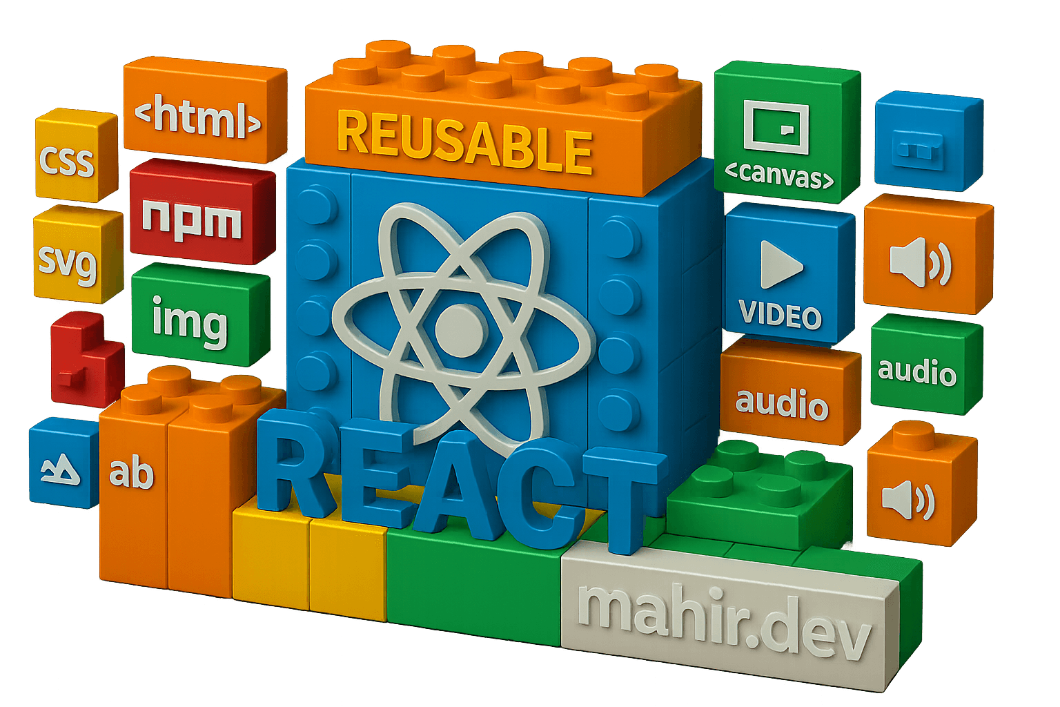 Ilustrasi komponen React